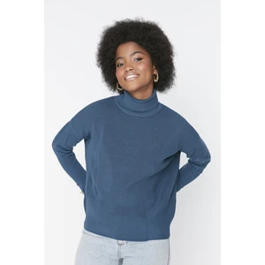 Trendyol Sweater - Navy blue - Regular fit