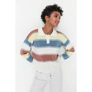 Trendyol Sweater - Ecru - Regular fit