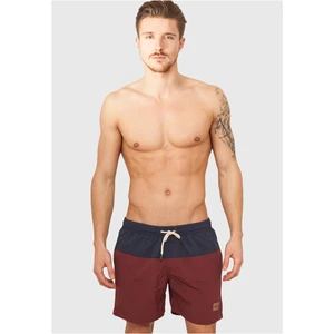 Men's Block Swimsuit Blue/Cherry