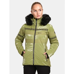 Women's ski jacket Kilpi DALILA-W Green