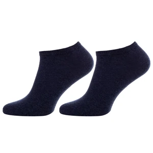 Tommy Hilfiger Woman's 2Pack Socks 343024001 Navy Blue