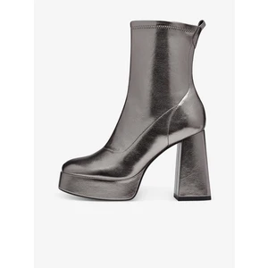 Tamaris Women's Heeled Ankle Boots in Silver - Women