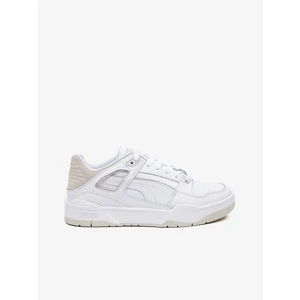 Puma Slipstream White Mens Leather Sneakers - Men