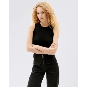 Thinking MU Black Juliette Top BLACK XS