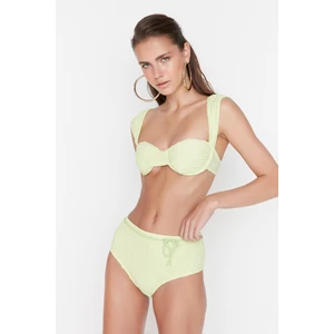 Trendyol Bikini Bottom - Green - Plain