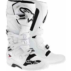 Alpinestars Tech 7 Boots White 40,5 Motorradstiefel