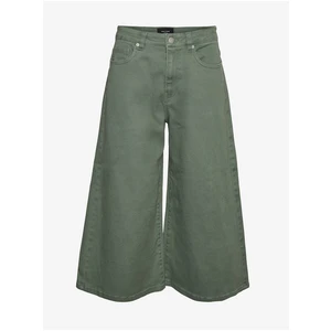 Green Wide Jeans VERO MODA Clive - Women