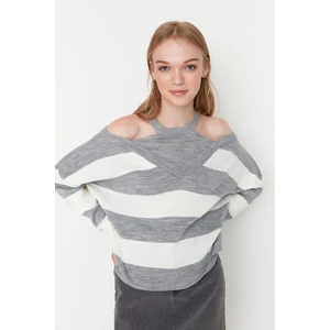 Sweter damski Trendyol Striped