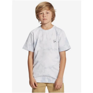 Light Blue Boys Batik T-Shirt DC Fill - Boys