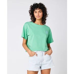 Tričko Rip Curl SEARCH ICON CROP TEE Green