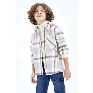 DEFACTO Oversize Fit Long Sleeve Shirt