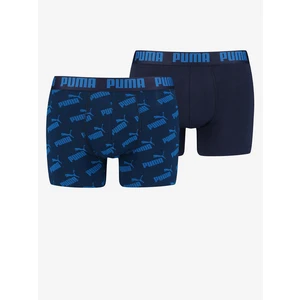 Puma Man's 2Pack Underpants 93505402 Navy Blue/Blue