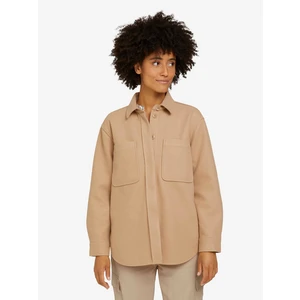 Beige Women's Shirt JacketTom Tailor - Women