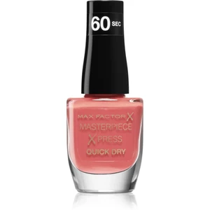 Max Factor Masterpiece Xpress rychleschnoucí lak na nehty odstín 416 Feelin' Peachy 8 ml