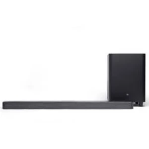 Soundbar JBL Bar 5.1 Surround Bluetooth®, vr. bezdrôtového subwooferu, USB, upevnenie na stenu, čierna