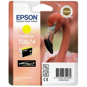 Epson T08744010 žlutá (yellow) originální cartridge