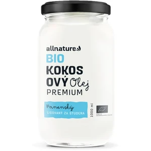 Allnature Kokosový olej panenský BIO 1000 ml