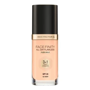 Max Factor Facefinity All Day Flawless Flexi-Hold 3in1 Primer Concealer Foundation SPF20 42 podkład w płynie 3w1 30 ml