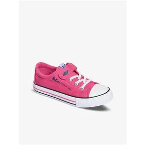 Dark Pink Girls' Sneakers Lee Cooper - unisex