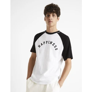 Celio Cotton T-Shirt Ceraglan Happiness - Men