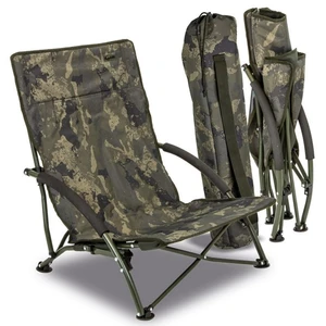 Solar křeslo undercover camo foldable easy chair low