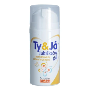 Ty&Já lubrikační gel s vůní broskve, 100 ml