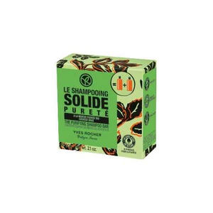 Yves Rocher Green Heroes tuhý šampon pro mastné vlasy 60 g