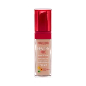 Bourjois Healthy Mix rozjasňujúci hydratačný make-up 16h odtieň 52,5 Rose Beige 30 ml