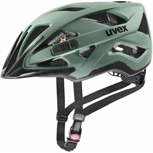 UVEX Active CC Moss Green/Black 56-60 Casco da ciclismo