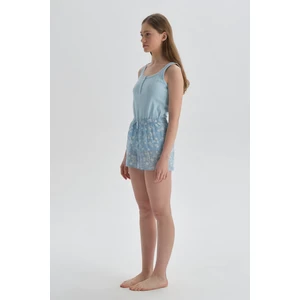 Dagi Shorts - Blue - Normal Waist