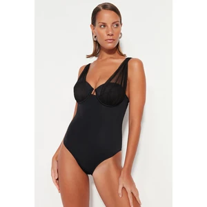 Trendyol Swimsuit - Black - Plain