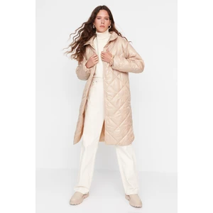 Trendyol Winter Jacket - Beige - Puffer