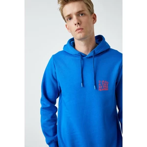 Koton Sweatshirt - Dark blue - Relaxed fit