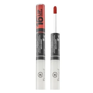 Dermacol 16H Lip Colour dlhotrvajúca dvojfázová farba a lesk na pery odtieň 34 4.8 g