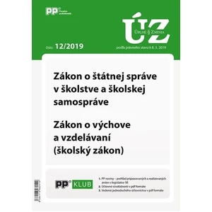 Úplne znenia zákonov 12-2019