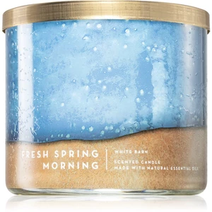 Bath & Body Works Fresh Spring Morning vonná svíčka 411 g