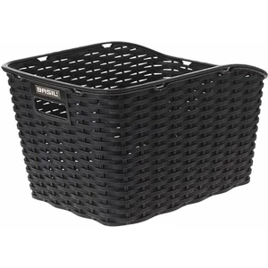 Basil Weave WP Basket Black Bicycle basket