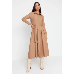 Trendyol Dress - Brown - Shirt dress