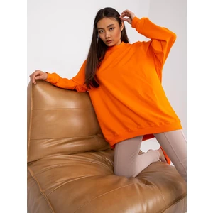 Orange sweatshirt basic Twist