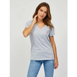 SAM73 Light Grey Women's Annealed T-Shirt SAM 73 Lumiel - Women