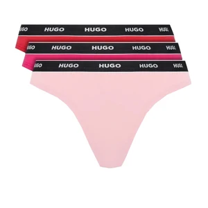 Hugo Boss 3 PACK - dámske nohavičky HUGO 50480157-969 XL