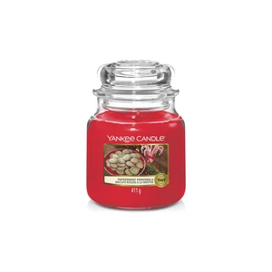 Yankee Candle Peppermint Pinwheels vonná svíčka 411 g