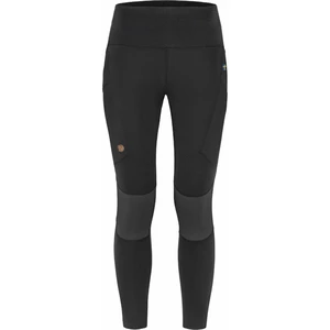 Fjällräven Pantalones para exteriores Abisko Trekking Tights Pro W Black/Iron Grey L