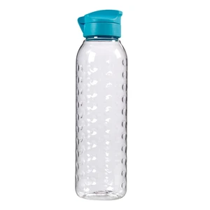 Fľaša s modrým viečkom Curver Dots, 750 ml