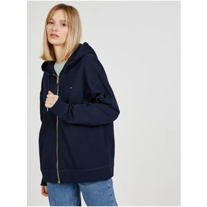 Dark Blue Women's Hoodie Tommy Hilfiger - Women