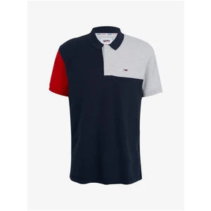 Férfi ingpóló Tommy Hilfiger Color Block