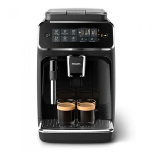 Espresso Philips Series 3200 EP3221/40 čierne automatické espresso • tlak čerpadla 15 barov • 12-stupňové nastavenie mlynčeka • príkon 1 500 W • objem