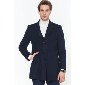 PLT8361 DEWBERRY MEN's COAT-LACİVERT