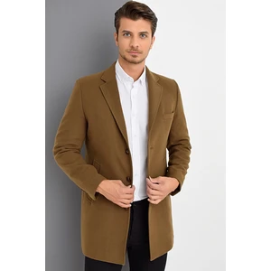 PLT8388 DEWBERRY MEN's COAT-CAMEL