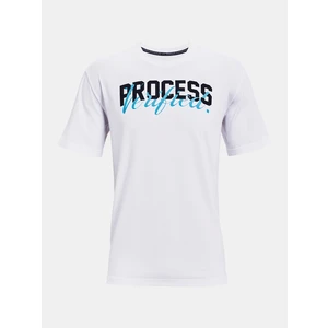 Under Armour EMBIID TALKER TEE Pánské triko 1361970-100 White M